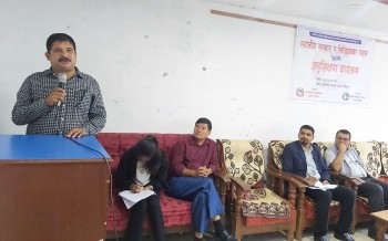 पत्रकारिता राज्यको प्राथमिकतामा परेन : अध्यक्ष पोखरेल